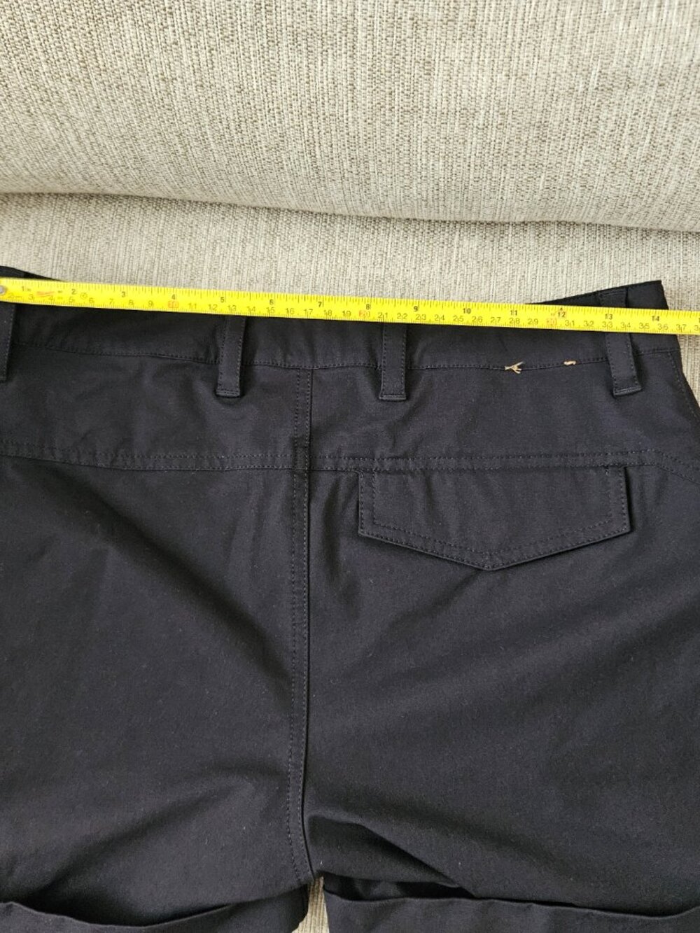 Fjallraven Womens Hiking Shorts Size 29 Regular Length Black - Picture 11 of 12